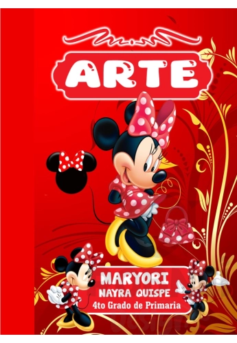 Minnie Mouse Roja 02 Portada